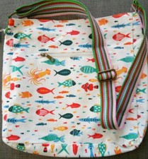 Fish sea beach canvas Bag