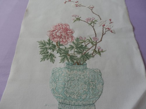 Completed cross stitch - completed,