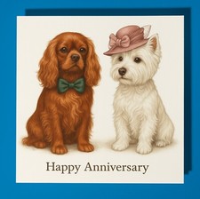 West Highland Terrier Happy