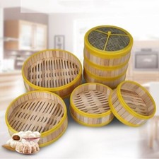 Multi-Size Bamboo Steamer