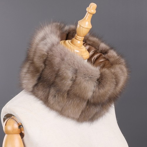 Genuine sable chinchilla fur - genuine, sable/chinchilla