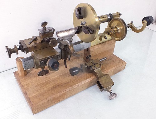 Vintage brass and steel - brass,