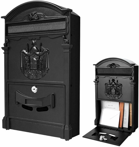 Lockable post box heritage - lockable,