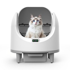 Self cleaning cat litter box - cleaning,