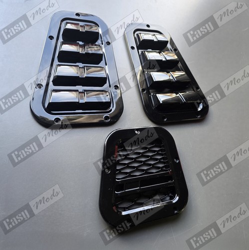 Black gloss wing top and - gloss, side