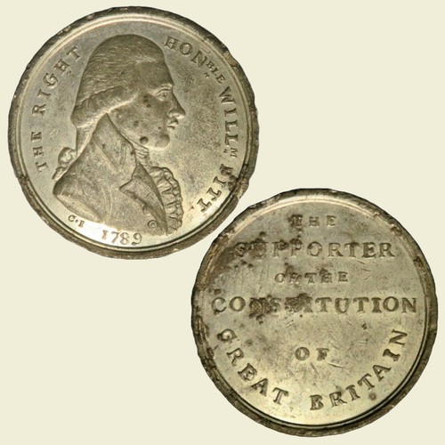 Middlesex william pitt penny - william,