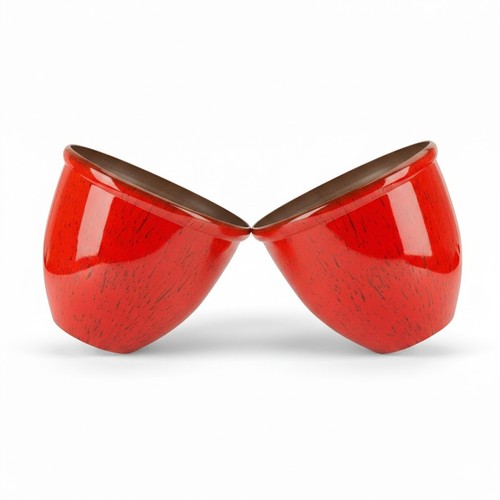 Set red 30cm glazed - set, of