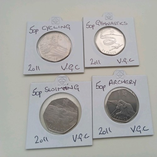 Joblot olympic 50p - ,