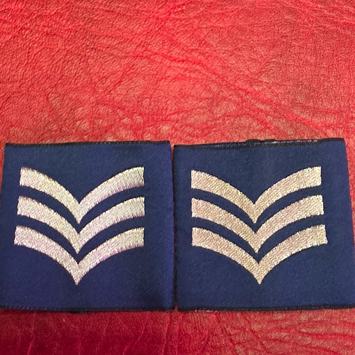 Blue military sergeants - military,