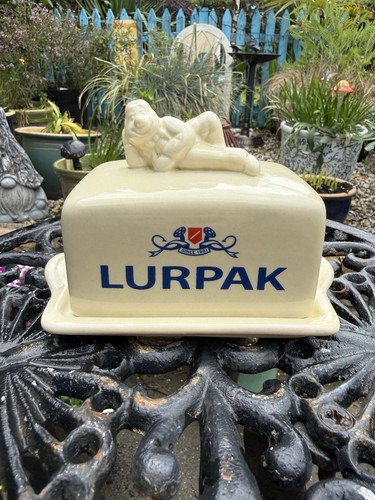 Vintage lurpak ceramic butter - lurpak,