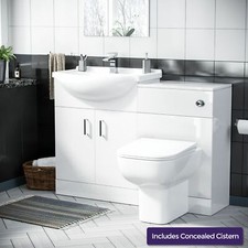 650 mm Cloakroom Basin Vanity