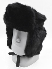 Vintage Real Coney Fur Black