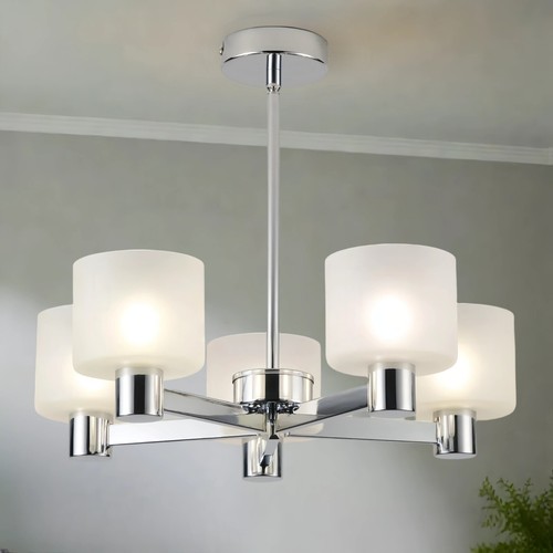 Modern light chrome semi - 5,