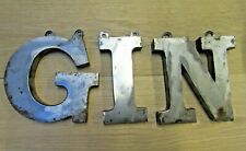 8" GIN METAL INDUSTRIAL RUSTIC