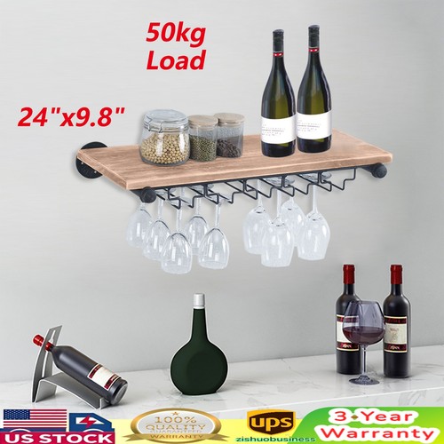 Wooden wine rack glass - glass, bottle