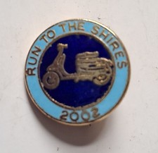 NATIONAL SCOOTER RALLY ENAMEL