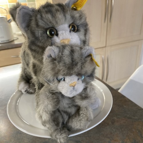 Steiff vintage kitten - steiff, and