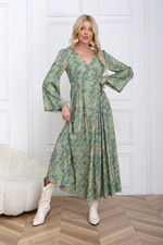 Tigerlily Maxi Wrap Dress - RRP 229 - Size 12 - NEW with Tags & in Packaging