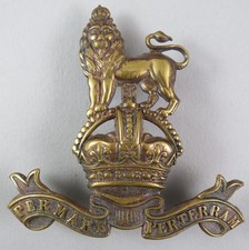 Military Brass K/C Pouch Badge