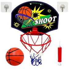 Kids Basketball Hoop Set Wall