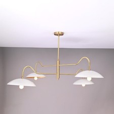 4 Arms Brass Pendant Ceiling