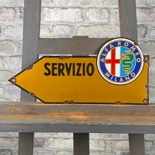 ALFA ROMEO Enamel Sign