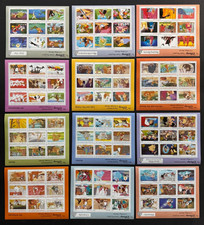 Disney stamp sheets lot - sheets,