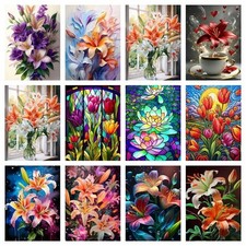 Diamond painting lily - 5d,