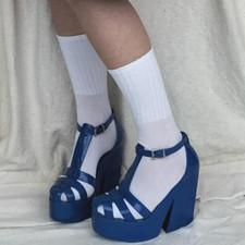 Melissa Royal Blue Chunky
