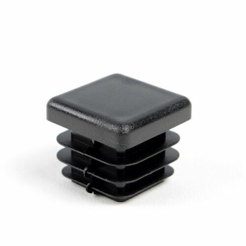 Square insert end - caps, plastic