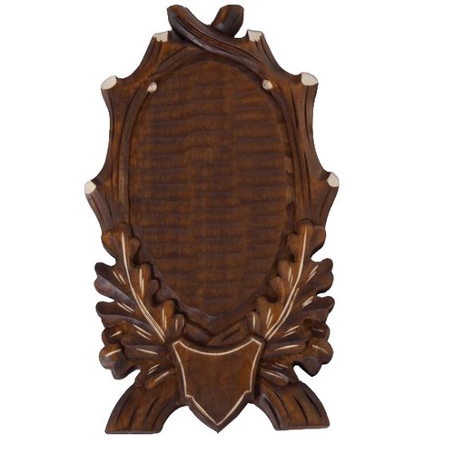 Carved trophy plaque for - carved,