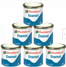 2 x Humbrol Enamel Model Paint