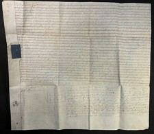 1743 Sasine Deed; Wilson & Smiths; Half Acre, Holy Blood Ridge, Lanark, Scotland