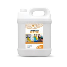 Deionised Water 5L For Car Batteries Steam Irons Purified Demineralize Distilled