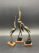 Vintage Carved Horn Birds