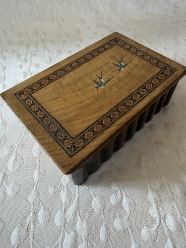 Antique sorrento ware wooden - ware,