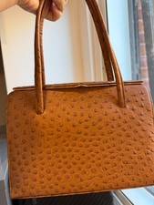 Vintage Ostrich Leather