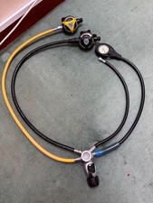 Diving Regulator Octopus Set - Seac Sub Diamond - A-Clamp - Used Good Condition