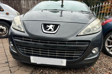 Peugeot 207 Front bumper Grey paint code KTPD facelift 09-12 grills fog lights