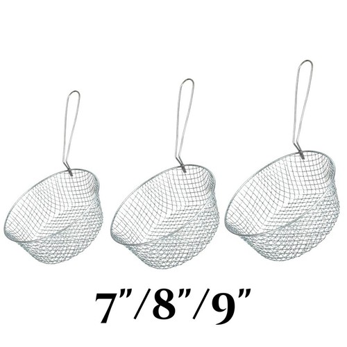 Stainless steel frying basket - frying,