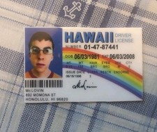  🌈🤓 McLovin ID CARD