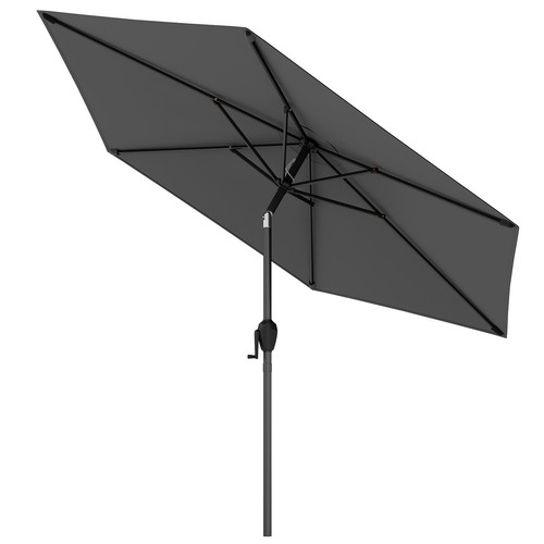 Large table umbrella push - table,