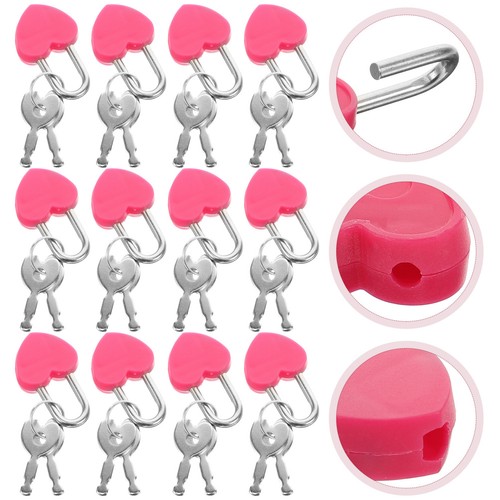 Mini heart shaped - shaped, padlock