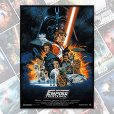 Star Wars Movie Posters Retro