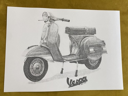 Vespa rally 200 ink - vespa,
