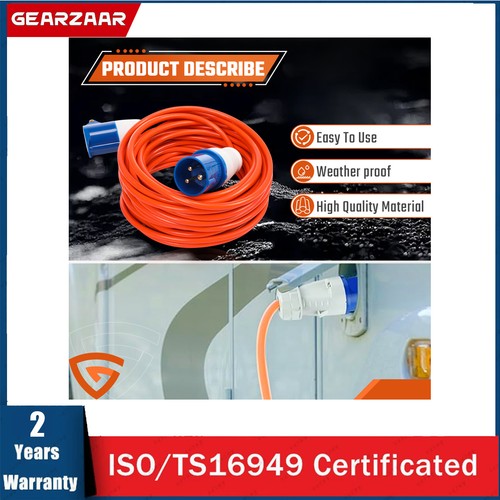 Caravan mains cable - mains,