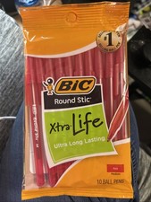 BIC Round Stic Xtra Life Red