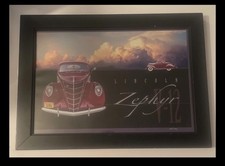 1937 Lincoln Zephyr art by Ed