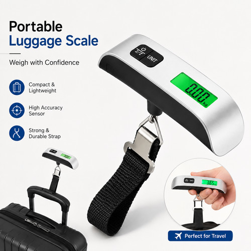 Portable digital luggage scale - portable,