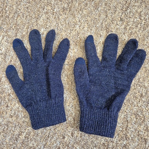 Blue silver sparkle - , touch